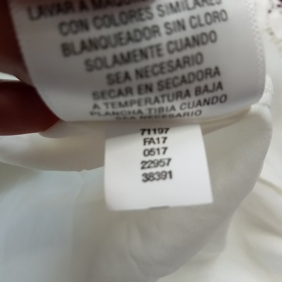 Maison Jules White Lace Sleeveless Midi Dress 6 - Picture 14 of 14